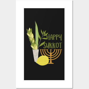 Sukkot Shalom Best Wishes for the Sukkot Holiday Posters and Art